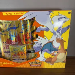 Pokemon Reshiram & Charizard GX Tag Team Premium Collection Box New Sealed - Image 3