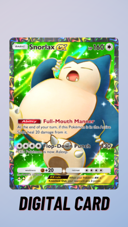 Snorlax EX Eevee Grove Pokemon TCG Pocket Trade 2 Star ⭐⭐ (English) - Image 1