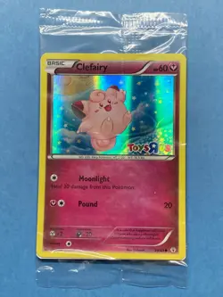 Two Sealed Pokemon Toys R Us Holo Promos- Clefairy and Meowth - Image 3