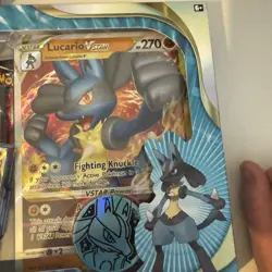 Pokemon Lucario VSTAR Premium Collection Box : New & Sealed : TCG Cards - Image 4