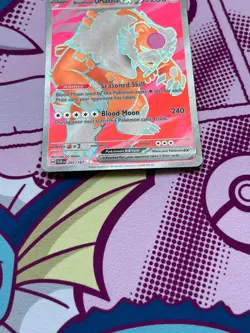 Pokemon TCG -Bloodmoon Ursaluna ex 202/167 - Twilight Masquerade - Full Art - NM - Image 2