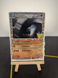 NM! Donphan (107/123) Celebrations 25th Anniversary Holo Pokemon Card! - Image 1