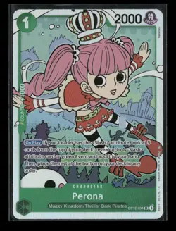 Legacy of the Master #OP12-034 Perona - Image 1