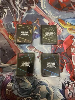 UNION ARENA Official Card Sleeves Bandai Card Fest Commemorative Sleeves - Image 1