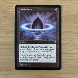 Magic The Gathering / Lotus Petal Tempest Regular / 2 Cards - Image 2