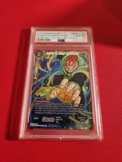 Android 16, Energy Amplification Winner Dragon Ball Super TCG Card PSA 10/POP 10 - Image 1