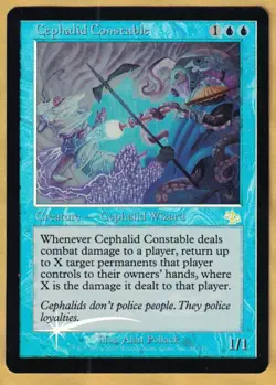 Foil - Cephalid Constable (Judgment, Rare, English, 2002) NM - Image 1