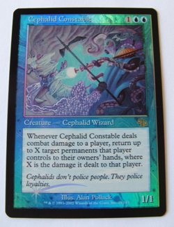 Foil - Cephalid Constable (Judgment, Rare, English, 2002) NM - Image 3
