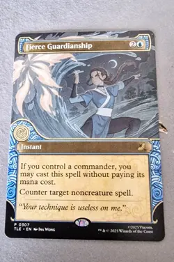 Fierce Guardianship (Showcase) Avatar: The Last Airbender: Eternal-Legal Regular - Image 1