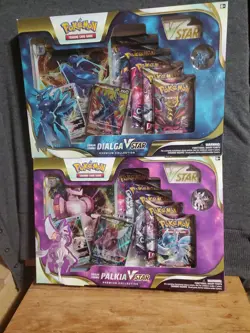Pokemon Origin Forme Dialga & Palkia VSTAR Premium Collection Boxes - lot of 2 - Image 1