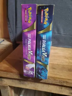 Pokemon Origin Forme Dialga & Palkia VSTAR Premium Collection Boxes - lot of 2 - Image 2