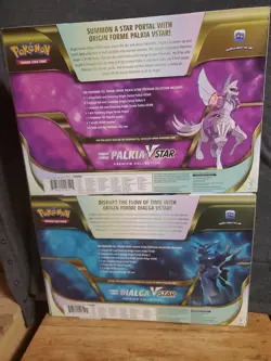 Pokemon Origin Forme Dialga & Palkia VSTAR Premium Collection Boxes - lot of 2 - Image 3