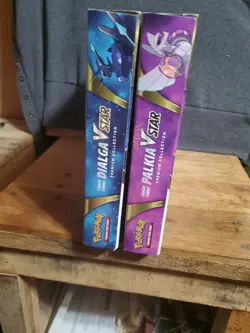 Pokemon Origin Forme Dialga & Palkia VSTAR Premium Collection Boxes - lot of 2 - Image 4