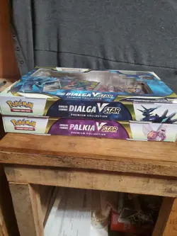 Pokemon Origin Forme Dialga & Palkia VSTAR Premium Collection Boxes - lot of 2 - Image 5
