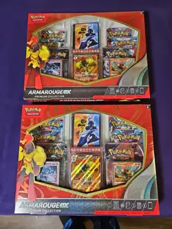 2- Pokemon TCG: Armarouge ex Premium Collection - Sealed Box - Image 1