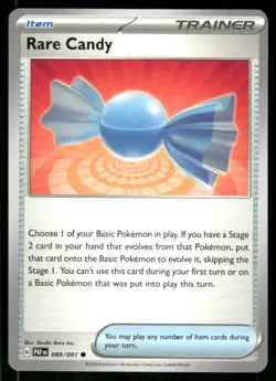 2024 Scarlet & Violet Series - Paldean Fates Rare Candy Common #89 - Image 1