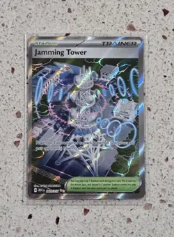 Jamming Tower Ultra Rare 261/217 Pokemon Ascended Heroes TCG - Image 1