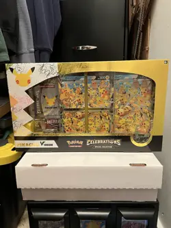 Pokemon Celebrations 25th Anniversary Pikachu V-union Premium Playmat Collection - Image 1