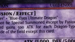 YUGIOH DRAGON MASTER KNIGHT + BLUE-EYES ULTIMATE DRAGON DPRP RARE 1ST ED - Image 5