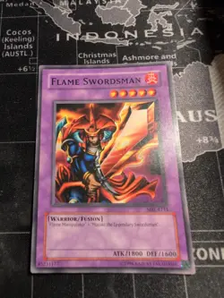 YUGIOH FLAME SWORDSMAN COMMON MRL-E111 - Image 1
