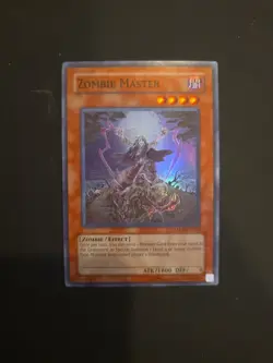 Zombie Master (Super Rare) TAEV-EN039 Tactical Evolution - Lightly Played - Image 1