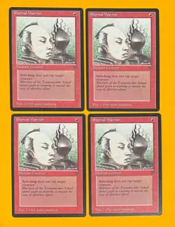 MTG ETERNAL WARRIOR (x4) Legends (OldManMTG 004-426) - Image 1