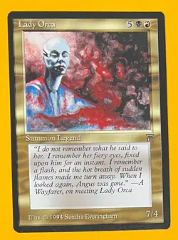 MTG LADY ORCA Legends (OldManMTG 004-473) - Image 1
