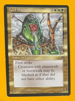MTG LORD MAGNUS Legends (OldManMTG 004-476) - Image 1