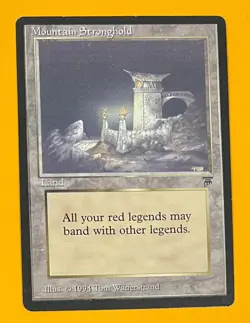 MTG MOUNTAIN STRONGHOLD Legends (OldManMTG 004-481) - Image 1