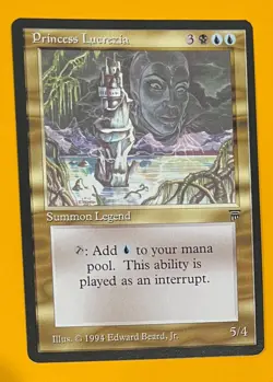 MTG PRINCESS LUCREZIA Legends (OldManMTG 004-495) - Image 1