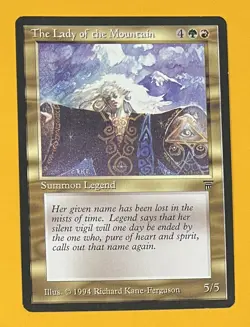 MTG THE LADY OF THE MOUNTAIN Legends (OldManMTG 004-532) - Image 1