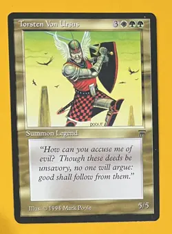 MTG TORSTEN VON URSUS Legends (OldManMTG 004-536) - Image 1