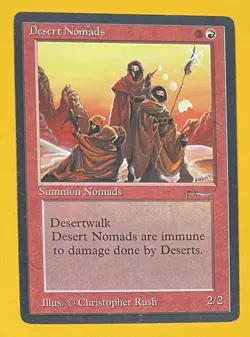MTG DESERT NOMADS Arabian Nights (OldManMTG 004-679) - Image 1