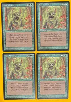 MTG MOSS MONSTER (x4) Legends (OldManMTG 009-555) - Image 1