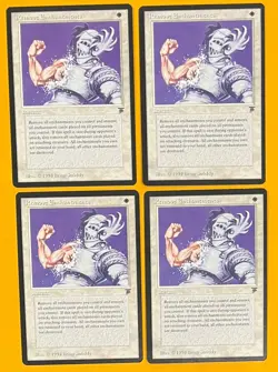 MTG REMOVE ENCHANTMENTS (x4) Legends (OldManMTG 009-563) - Image 1