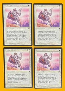 MTG WALL OF CALTROPS (x4) Legends (OldManMTG 009-571) - Image 1