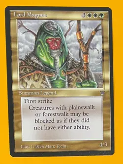 MTG LORD MAGNUS Legends (OldManMTG 004-475) - Image 1