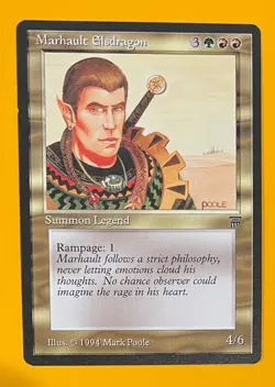 MTG MARHAULT ELSDRAGON Legends (OldManMTG 004-479) - Image 1