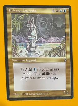 MTG PRINCESS LUCREZIA Legends (OldManMTG 004-494) - Image 1