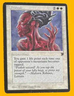 MTG LIFEBLOOD Legends (OldManMTG 005-119) - Image 1
