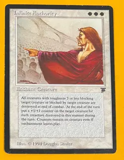 MTG INFINITE AUTHORITY Legends (OldManMTG 007-135) - Image 1