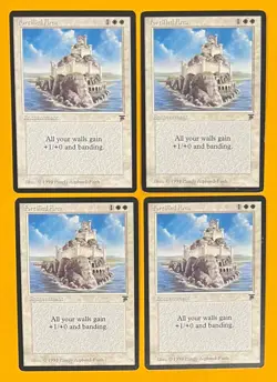 MTG FORTIFIED AREA (x4) Legends (OldManMTG 009-540) - Image 1