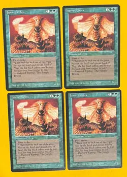 MTG HORNET COBRA (x4) Legends (OldManMTG 009-546) - Image 1