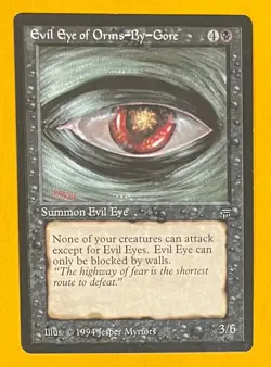 MTG EVIL EYE OF ORMS-BY-GORE Legends (OldManMTG 009-591) - Image 1