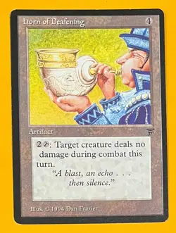 MTG HORN OF DEAFENING Legends (OldManMTG 012-706) - Image 1