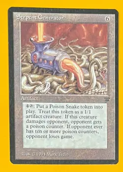 MTG SERPENT GENERATOR Legends (OldManMTG 012-751) - Image 1