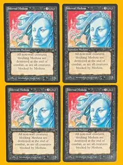 MTG INFERNAL MEDUSA (x4) Legends (OldManMTG 009-549) - Image 1