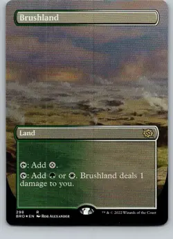 Brushland | The Brothers’ War BRO 298 | FOIL | NM | MTG - Image 1