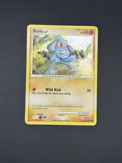 Pokemon TCG - Riolu 8/17 - POP Series 6 - Holo Rare - Image 1