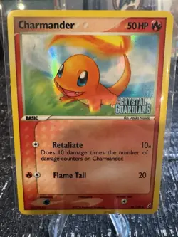 Charmander 48/100 Crystal Guardians Reverse Holo Pokemon TCG - Image 1